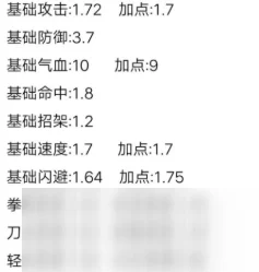 烟雨江湖夜无幽最新加点攻略：全能型属性如何科学分配？